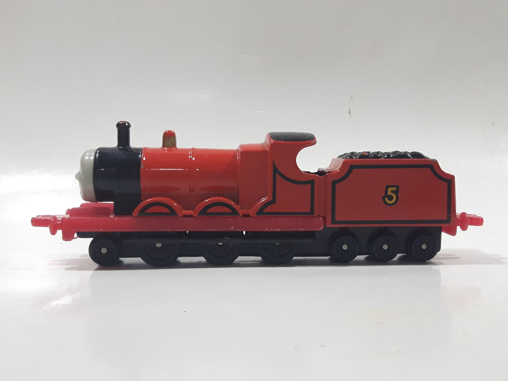 1987 ERTL Britt Allcroft Thomas The Tank Engine & Friends #5 James Red ...