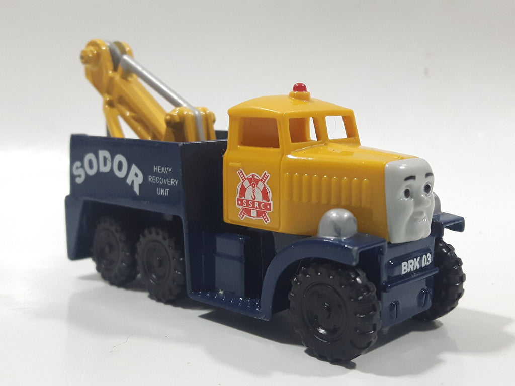 2012 Mattel Thomas & Friends Butch Sodor Tow Truck Yellow and Blue Die ...