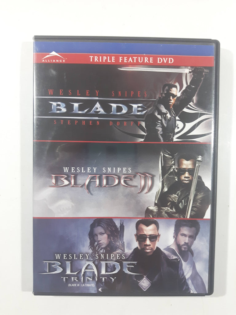 Blade Triple Feature DVD Movie Film Disc - USED – Treasure Valley ...