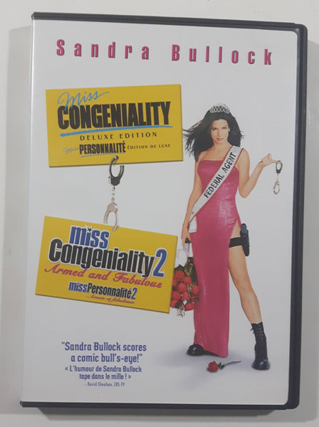 2000 Miss Congeniality Deluxe Edition DVD Movie Film Disc - USED