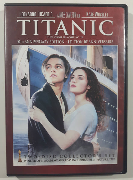 1997 Titanic 10th Anniversary Edition Two Disc Set DVD Movie Film Disc - USED