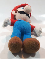 Nintendo Super Mario Bros Wii Mario 9" Tall Stuffed Plush Character No Tags