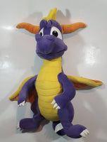 2001 Universal Interactive Studios Play By Play Purple Spyro The Dragon Large 20" Tall Stuffed Plush Toy PS1 Play Station 1 Video Game Character