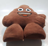 2015 2016 Emoji Poop Look Brown Chocolate Ice Cream 15" Tall Stuffed Plush Toy