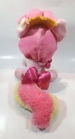 Disney Store Authentic Original Palace Pets Dreamy Sleeping Beauty Aurora Pink Kitty Cat 12" Tall Stuffed Plush Cartoon Character
