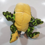 Ganz Webkinz Bull Frog Green 8" Long Stuffed Animal Plush Toy with Tags