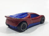 2004 Hot Wheels Track Aces Speed Blaster Metallic Dark Red Die Cast Toy Car Vehicle