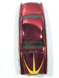 2009 Hot Wheels Classics 5 Fish'd & Chip'd Spectraflame Red Die Cast Toy Car Vehicle