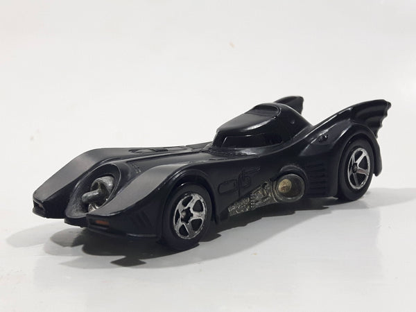 2004 Hot Wheels First Editions DC Comics Batman Batmobile Flat Black Die Cast Toy Car Vehicle