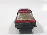 Vintage 1970 Lesney Matchbox Series No. 22 Freeman Inter-City Communter Metallic Red Die Cast Toy Car Vehicle