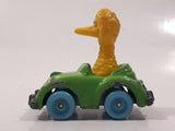 1981 Playskool The Muppets Sesame Street Big Bird Green Die Cast Toy Car Vehicle Made in Hong Kong