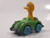 1981 Playskool The Muppets Sesame Street Big Bird Green Die Cast Toy Car Vehicle Made in Hong Kong