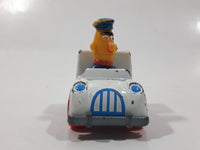 1981 1983 Playskool The Muppets Sesame Street Bert Pigeon Patrol White Die Cast Toy Car Vehicle