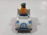 1981 1983 Playskool The Muppets Sesame Street Bert Pigeon Patrol White Die Cast Toy Car Vehicle