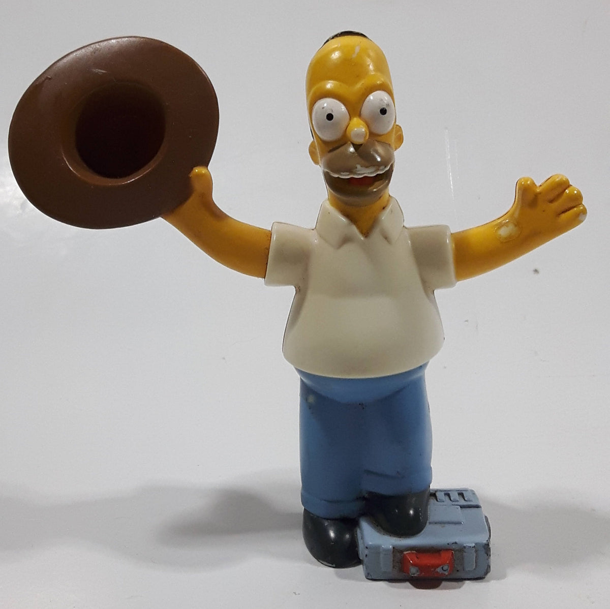 2007 Burger King The Simpsons Movie Homer Simpson Holding Cowboy Hat 3 ...