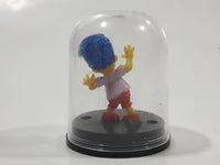 2002 Tomy The Simpsons Milhouse Van Houten Miniature 1 3/4" Tall Dome Capsule Toy Cartoon Character Figure