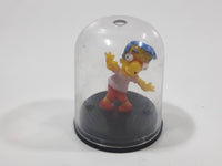 2002 Tomy The Simpsons Milhouse Van Houten Miniature 1 3/4" Tall Dome Capsule Toy Cartoon Character Figure