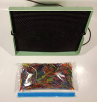 Vintage 1968 Hasbro Model No. 5455 Hassenfeld Bros. Canada Limited LR24153 110V 25W Lite Brite Toy Light Up Picture Toy with Large Bag of Pegs