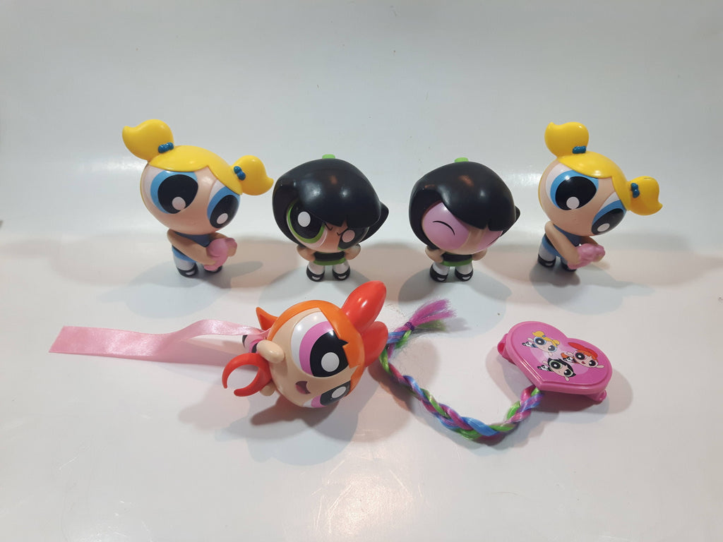 2016, 2017 McDonald's Power Puff Girls Plastic Toys Lot of 6 – Treasure ...