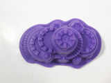 SML Spin Master Kinetics Sand Castle Purple Plastic Toy 3 3/4" Long