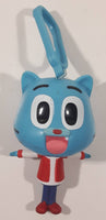 2018 McDonald's TBS Europe The Amazing World of Gumball 4" Tall Watterson Gumball Blue Cat Character Plastic Toy Figure with Clip