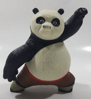 2008 McDonald's Kung Fu Panda Po Panda 5 3/8" Tall Toy Figure - Dead Battery