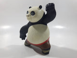 2008 McDonald's Kung Fu Panda Po Panda 5 3/8" Tall Toy Figure - Dead Battery