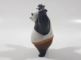 2011 McDonald's Kung Fu Panda 2 Po Panda Balance of Justice 4 1/4" Tall Toy Figure