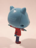2018 McDonald's TBS Europe The Amazing World of Gumball 4" Tall Watterson Gumball Blue Cat Character Plastic Toy Figure