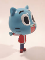 2018 McDonald's TBS Europe The Amazing World of Gumball 4" Tall Watterson Gumball Blue Cat Character Plastic Toy Figure