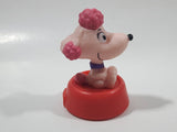 2015 McDonald's Fox Peanuts Movie Fifi The Dog Pink 3 1/4" Tall Toy