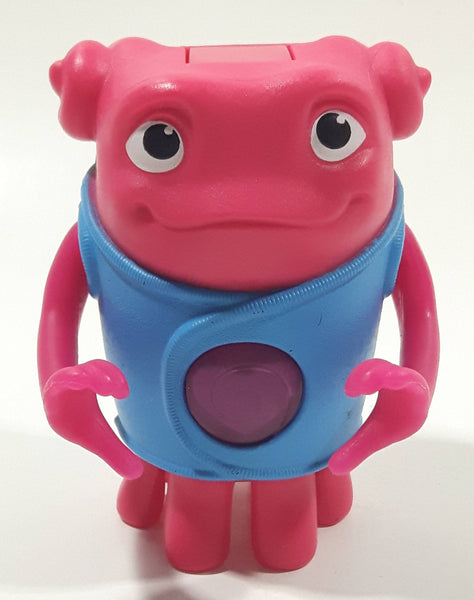 2015 McDonald's Dreamworks Home Movie Shaking OH Pink Character 3" Tall Toy Action Figure - Working