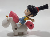 2017 McDonald's Universal Studios Despicable Me 3 Agnes Rockin Unicorn 3" Tall Toy Figure