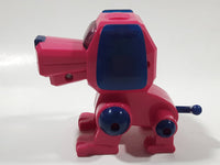2002 McDonalds SEGA Toys Robo Chi Pets Pink Dog 4 1/2" Long Toy Figure