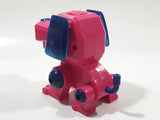 2002 McDonalds SEGA Toys Robo Chi Pets Pink Dog 4 1/2" Long Toy Figure