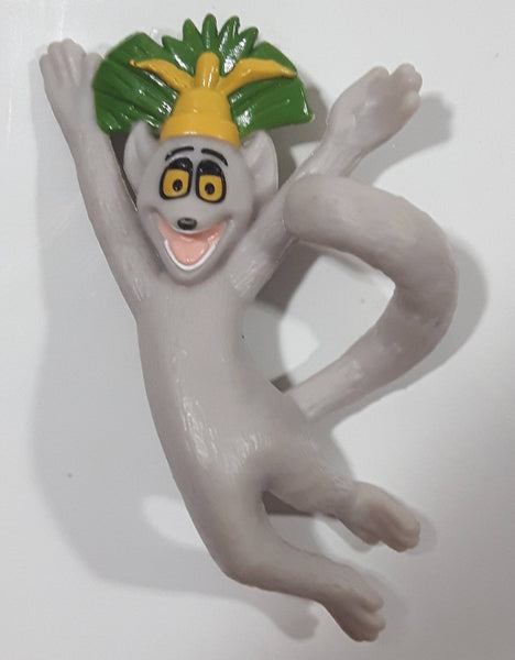 2014 Wendy's DWA Madagascar All Hail King Julien Lemur Character 3" Tall Toy Figure