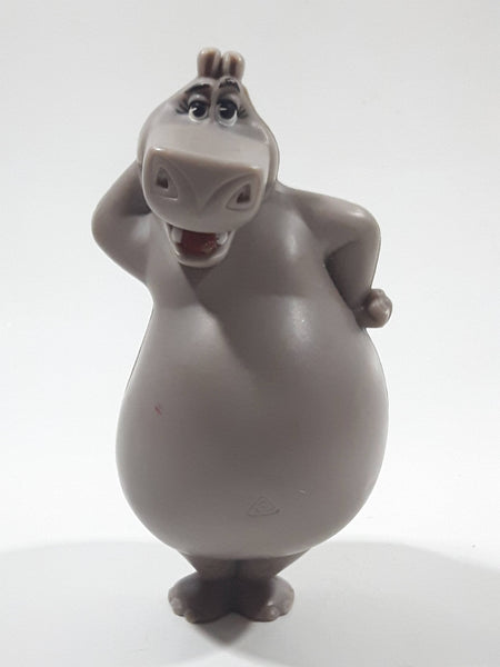 2008 McDonald's Dreamworks Madagascar 2 Gloria Hippo Hippopotamus 4" Tall Plastic Toy Figure