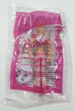 2003 McDonald's Mattel Barbie Dance 'N Flex Barbie 5" Tall Toy Figure New in Package