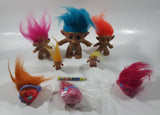Mixed Lot of 8 Trolls Toy Figures