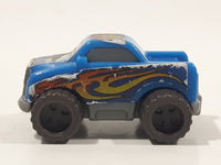 Ferrero Kinder Surprise SD113 Truck Blue Miniature 1 3/8" Long Plastic Toy Car Vehicle