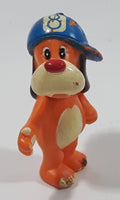 Dog with 8 Blue Cap 1 7/8" Tall Toy Figure