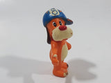 Dog with 8 Blue Cap 1 7/8" Tall Toy Figure
