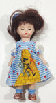 2007 McDonald's Madame Alexander Dolls Wizard of Oz Dorothy 5" Tall Toy Doll Figure