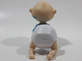 1998 Burger King Rugrats Tommy Character Windup 3 1/2" Long Plastic Toy Figure