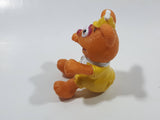 1990 Muppet Babies Baby Fozzie 2" Figurine McDonalds Happy Meal Toy