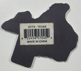 Texas "Lone Star State" Austin 2 3/8" x 2 1/2" State Shaped Rubber Fridge Magnet