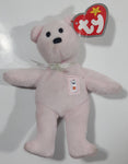 2004 McDonald's TY 25th Anniversary Shake The Bear Miniature Beanie Baby Stuffed Plush Character with Tags