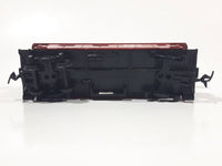 Tyco HO Scale Santa Fe A.T. & S. F. 7240 Red Plastic Caboose Train Car - Missing Two Wheels