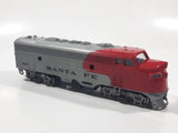 Bachmann Santa Fe 307 Red and Grey Freight Train Diesel Engine Locomotive HO Scale Not Tested Missing One Headlight