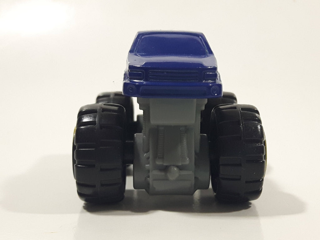 2012 McDonald's Team Hot Wheels Monster Truck Blue Plastic Toy Car Veh ...